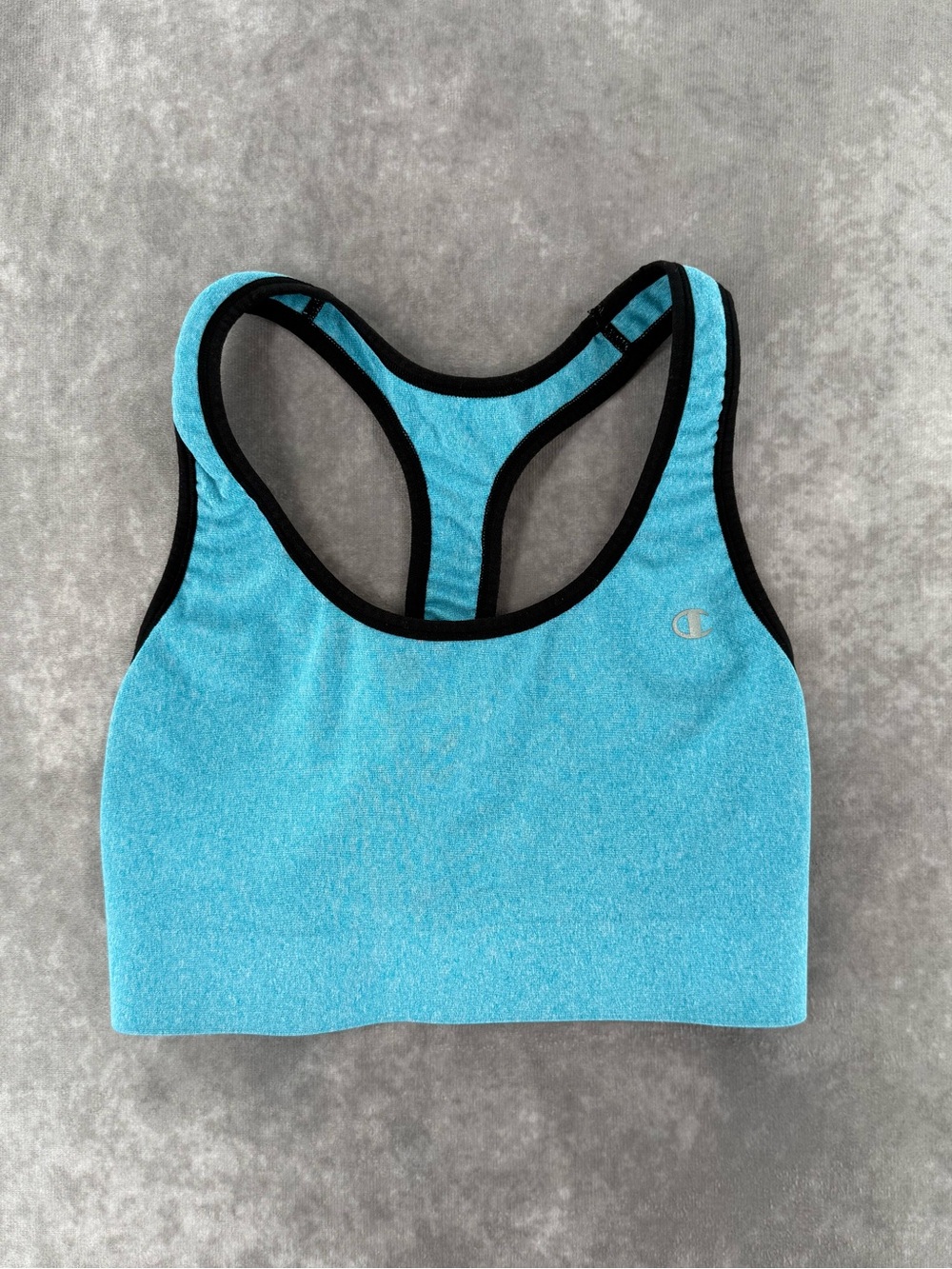 Champion Blue Racerback Sports Bra Women’s XS Athletic Workout